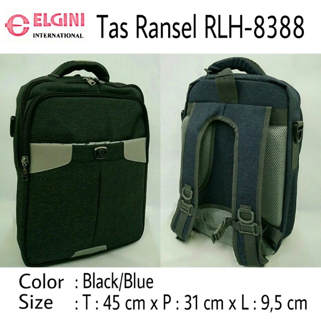 Tas Ransel Punggung Backpack Elgini RLH 8388