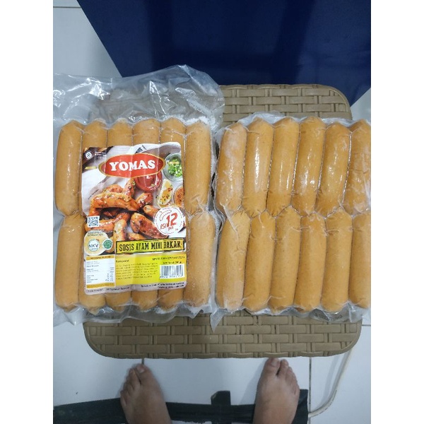 

Yomas Sosis Ayam 12s 500gr