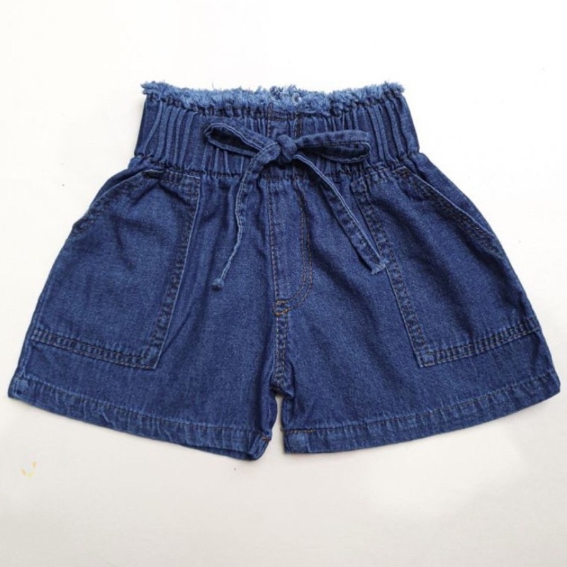 Celana Jeans pendek hot pants anak perempuan 1-7 Tahun/celana pendek jeans anak