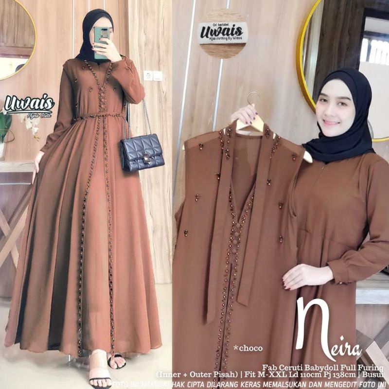 [GARANSI 100% ORI] NEIRA DRESS BY UWAIS