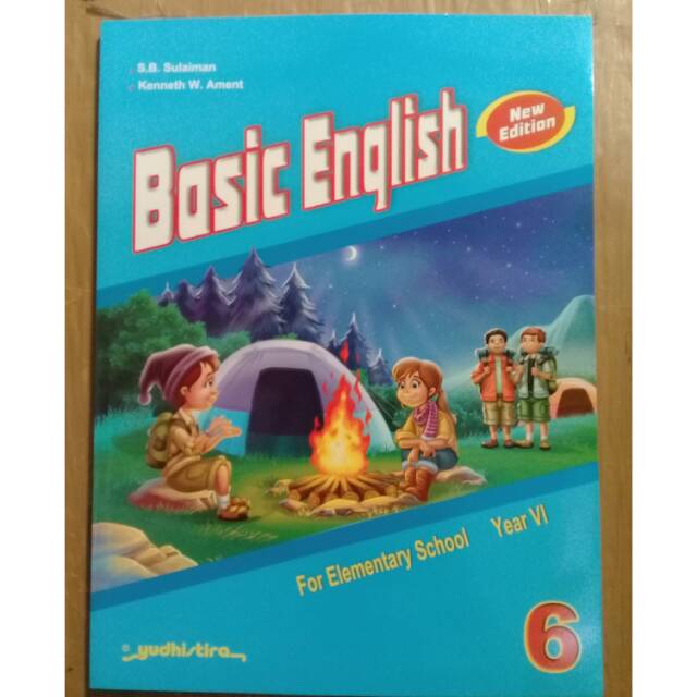 Buku Basic English Kelas 6 New Edition yudhistira