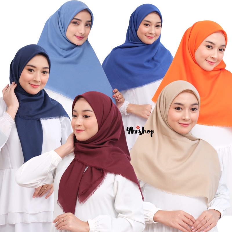 Jilbab Segiempat Katun Rawis/Jilbab Segiempat Saudia