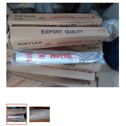 KNALPOT ORIGINAL SUPRA FIT SUPRA X LAMA MERK NTD