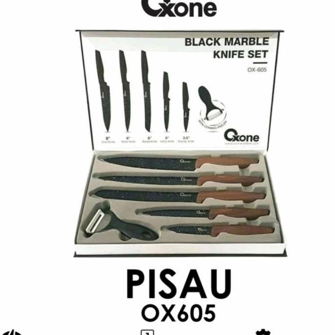 

Pisau Set Oxone Black Marble 9Nwxdxu83W