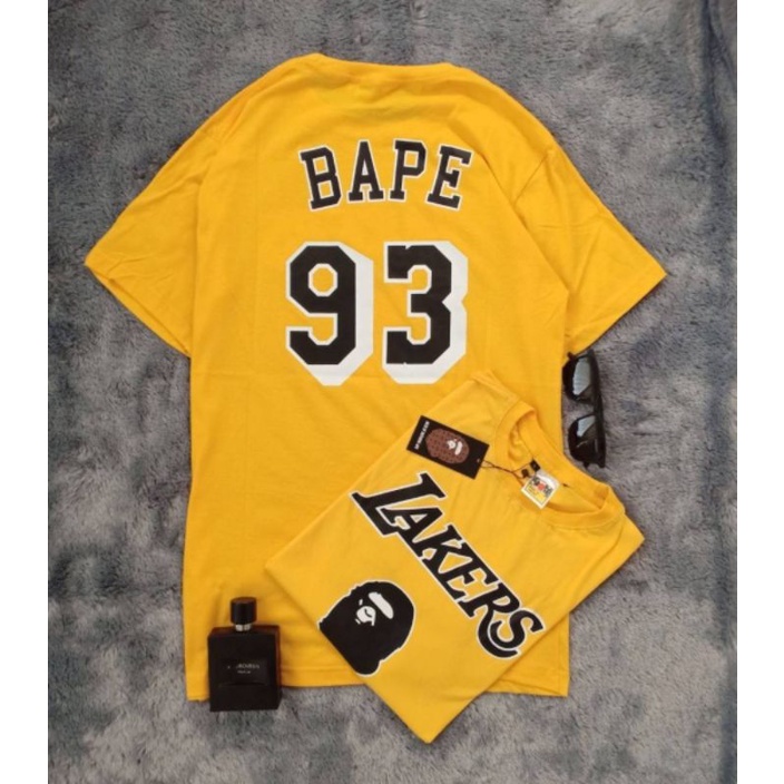 kaos BAPE peria terbaru T-shirt cowo original BAPE termurah kaos distro laki laki realfik keren terl