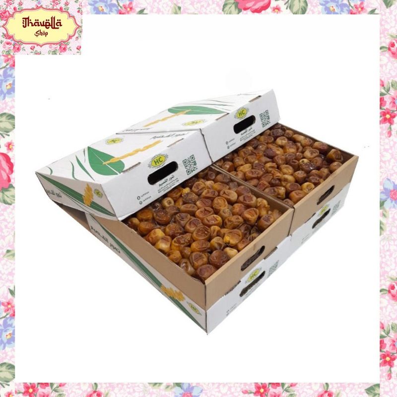 

Kurma Sukari Al Qassim Kemasan 1 Kg Sukkari Premium Madu 500 gr