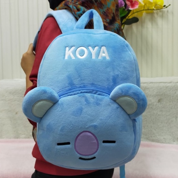 Toysopedia Tas Ransel Anak SD Chimmy Koya Tata Van Mang RJ Shooky Cooky Unofficiall/Backpack  Kado Tas Anak