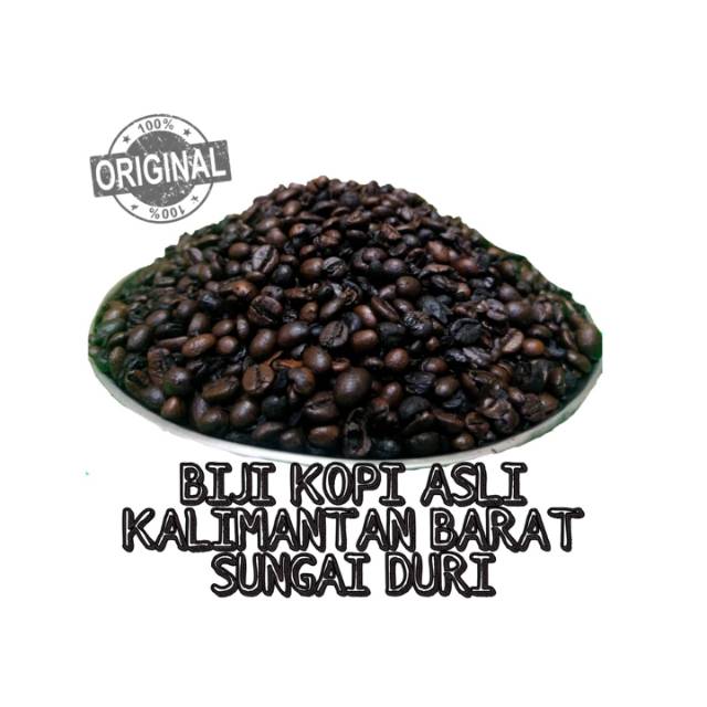 

Biji kopi asli kalimantan barat sungai duri 1/2 kilo