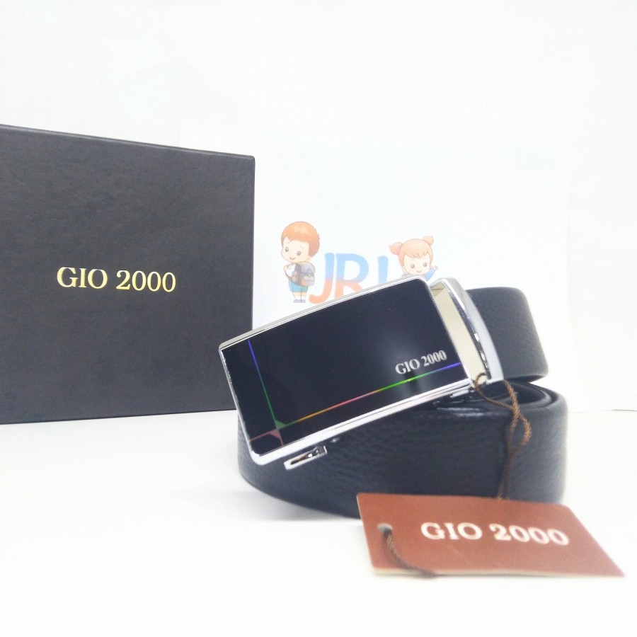 Tali Pinggang Pria Kulit Asli GIO 2000 Original Rell 4cm - GIO R.099P/40