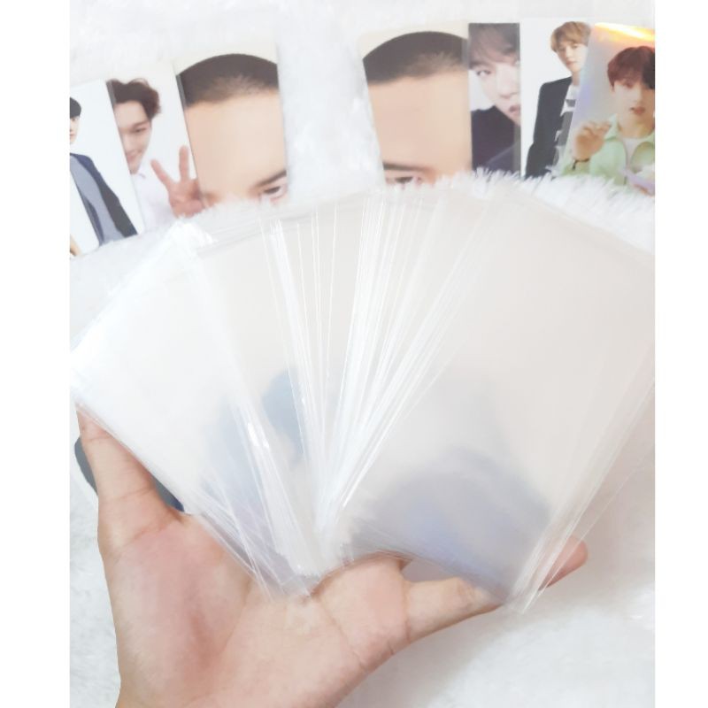 Jual [MINIMAL ORDER 100 PCS ] INNER SLEEVE FOR PHOTOCARD PLASTIK