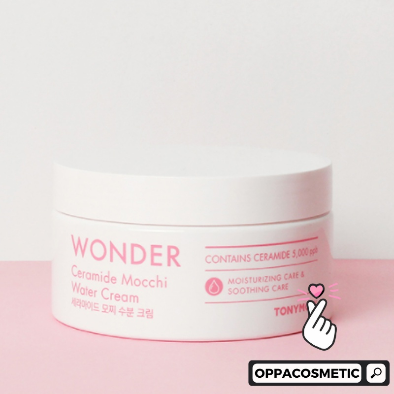 Tony Moly Wonder Ceramide Mochi Water Cream 300ml |  Tony Moly Wonder Ceramide Mochi Tan Tan Cream 300ml | Tony Moly Wonder Ceramide Mochi Cleansing Balm 100ml