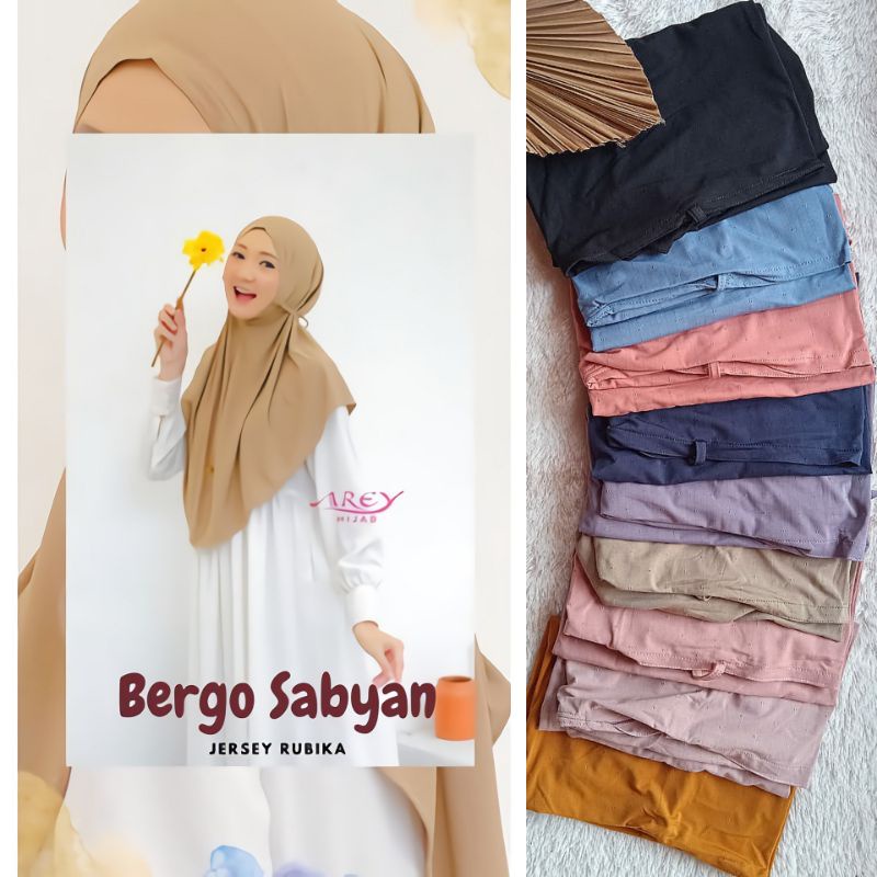 Arey Bergo Sabyan Hijab Arey Bergo