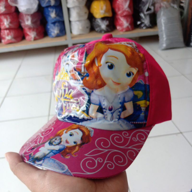 TOPI ANAK MiKA GAMBAR DEPAN RANDOM(654)-4
