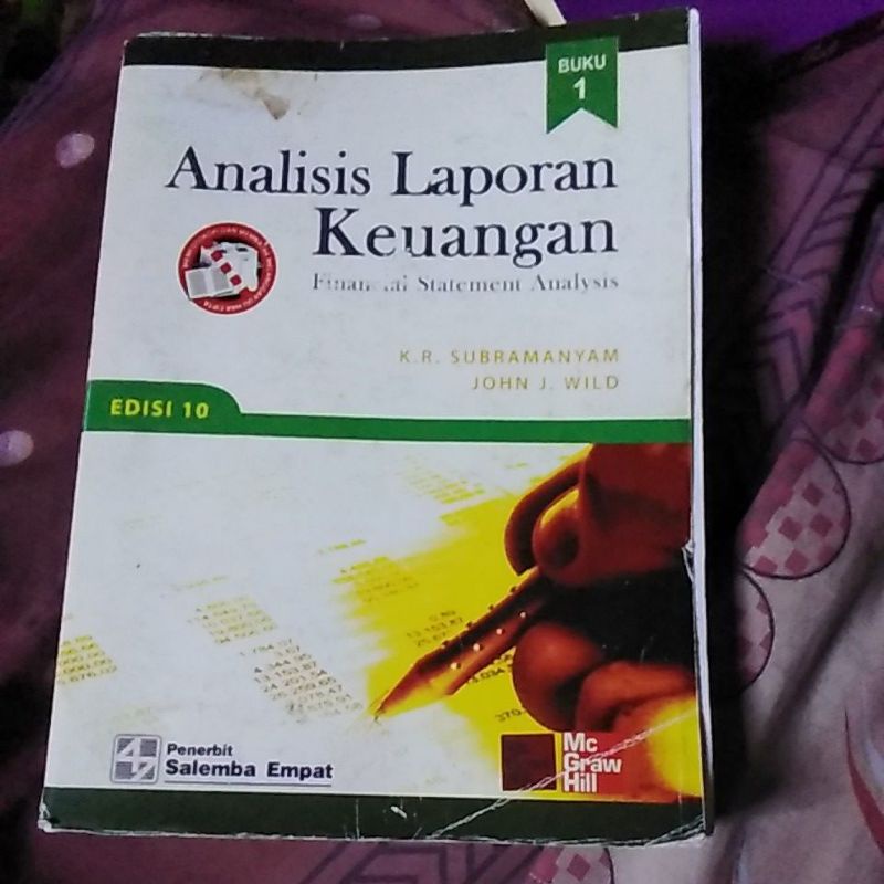 [PRELOVED] ANALISIS LAPORAN KEUANGAN BUKU 1, K.R. SUBRAMANYAM, JOHN J. WILD