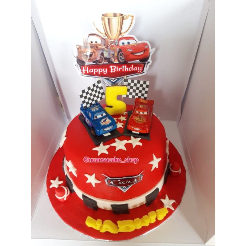 

KUE ULANG TAHUN TEMA CARS