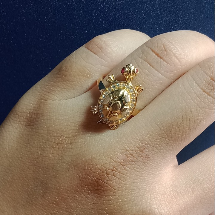 Cincin Emas 17K - 4.4 gr Kadar 750 - 901