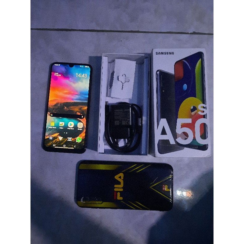 SAMSUNG A50s 6/128 Fullset Second (Bekas)