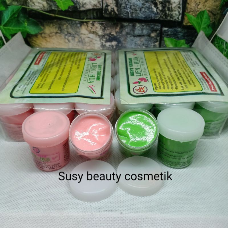 [12 Pcs] Cream Lien Hua Bunga Teratai Original Day/Night