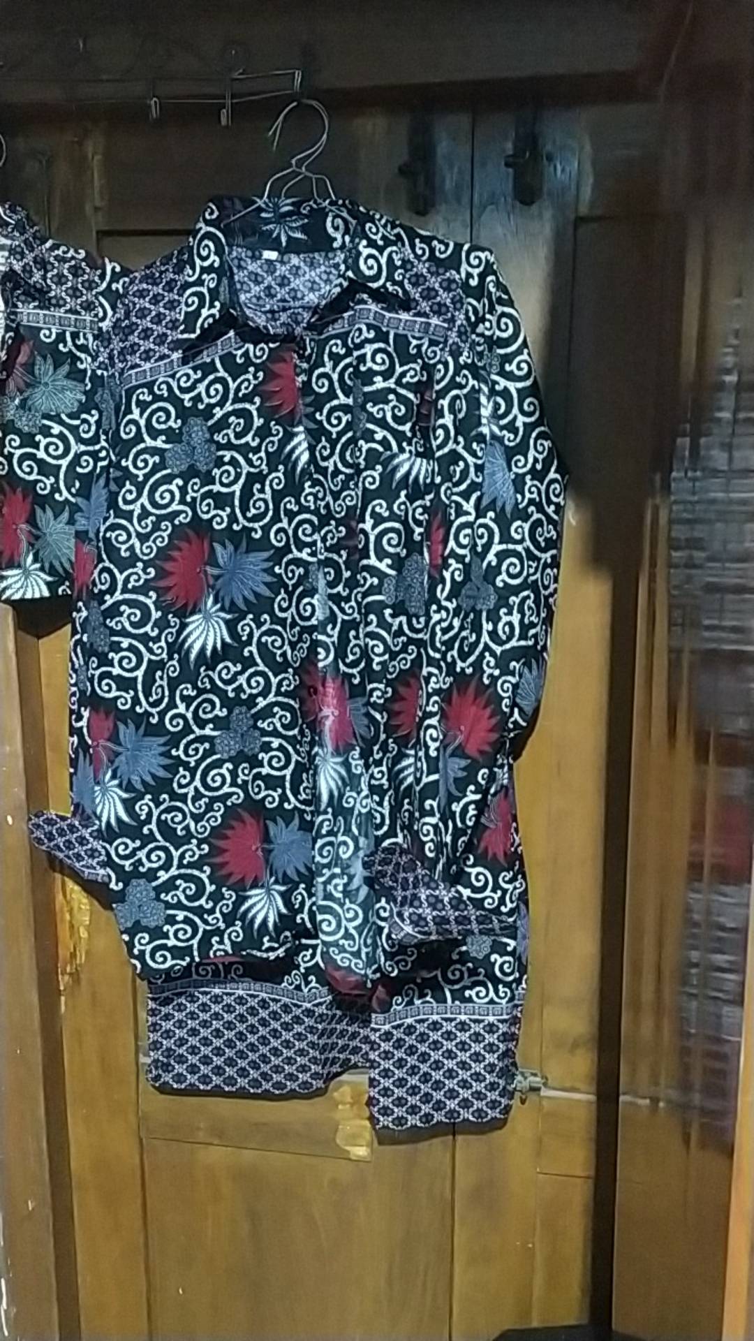 Batik Couple Keluarga Sania Ruffle Ori Ndoro Jowi Dnt Kembang Langit