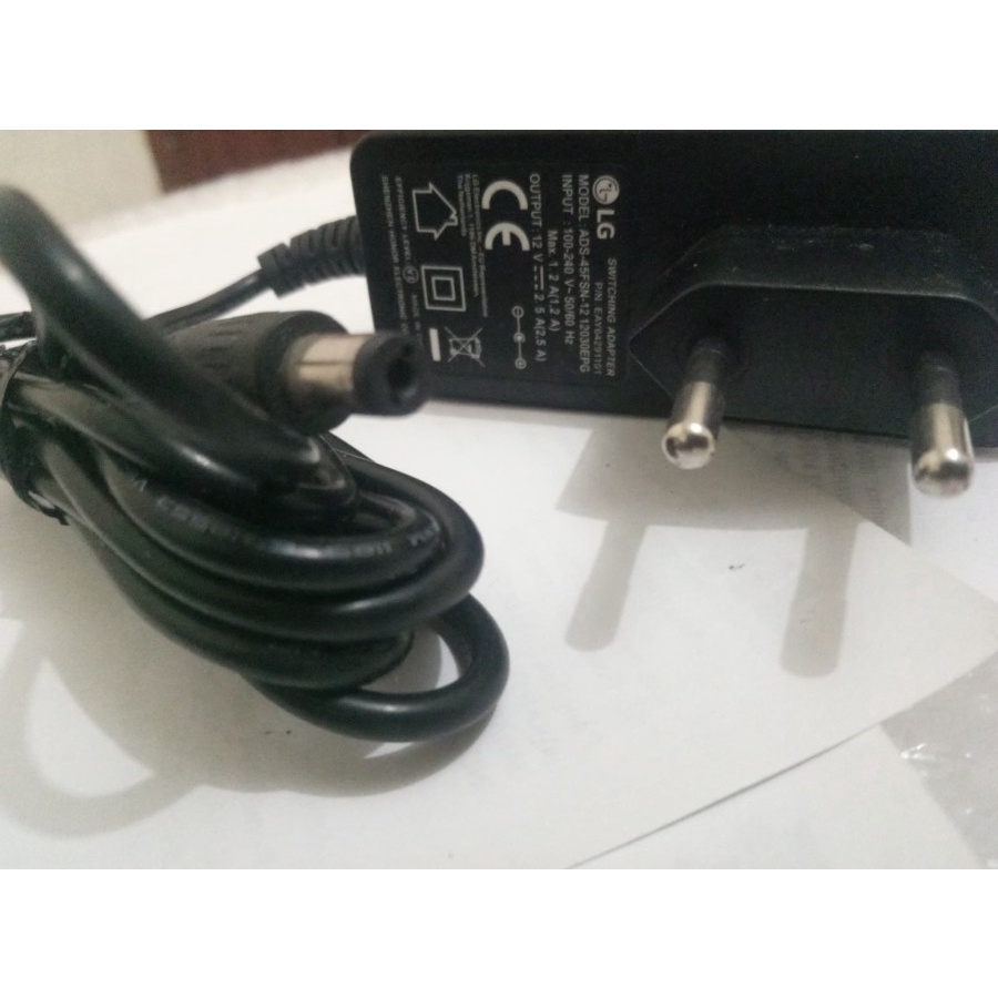 lg adaptor 12v 2.5a high quality