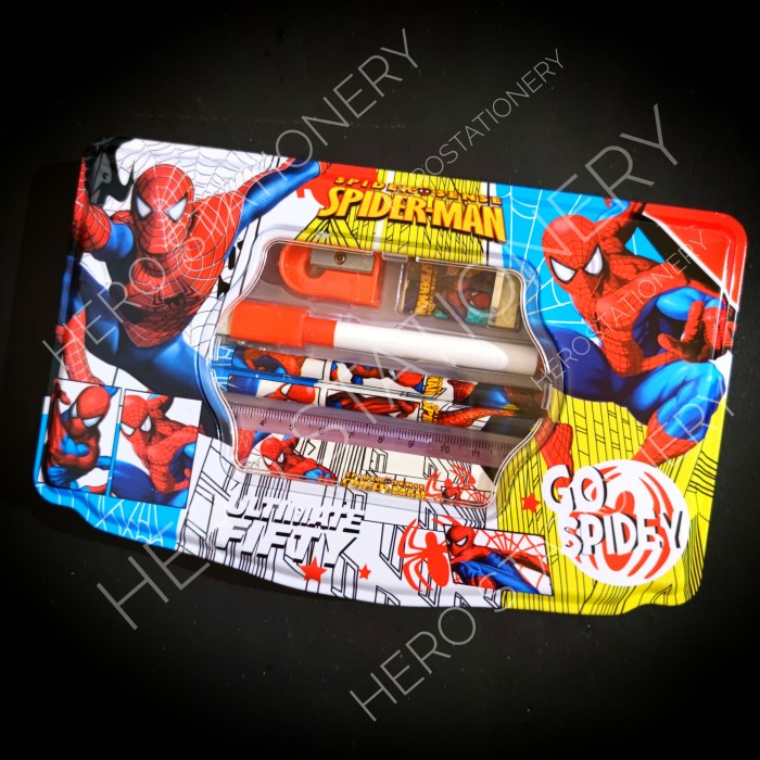 

Kusus Hari Ini Kotak Pensil Kaleng Jumbo Whiteboard Isi Candy Spiderman Sale!!!