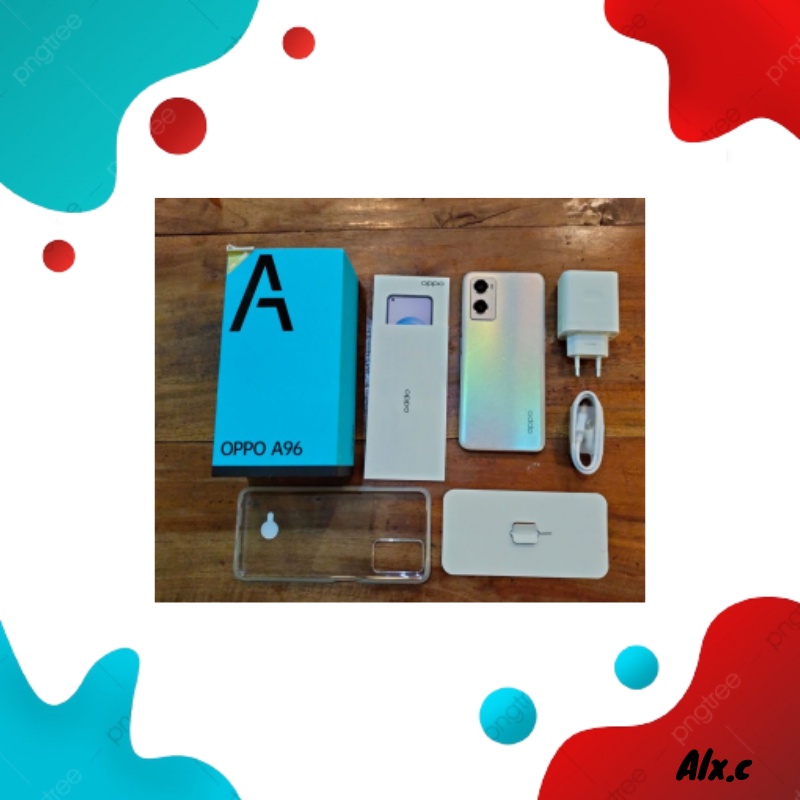 [Alx]HP  Oppo A96 [4G] Ram 8GB+256GB Garansi Resmi Oppo 1 Tahun