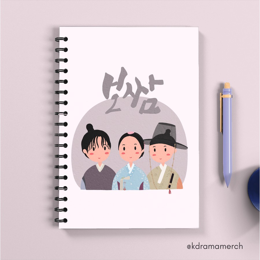 

BOSSAM STEAL THE FATE NOTEBOOK SPIRAL DRAMA KOREA A5/ DRAMA KOREA / JOURNAL / JURNAL SOFT COVER