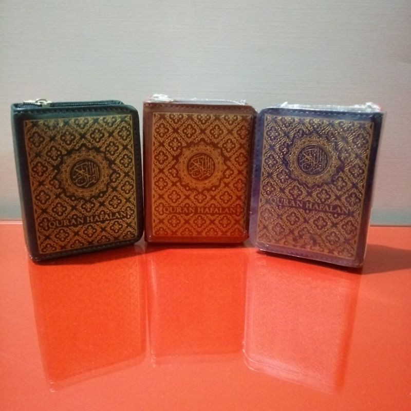A7 alquran hafalan Almahira quran mini resleting mushaf saku