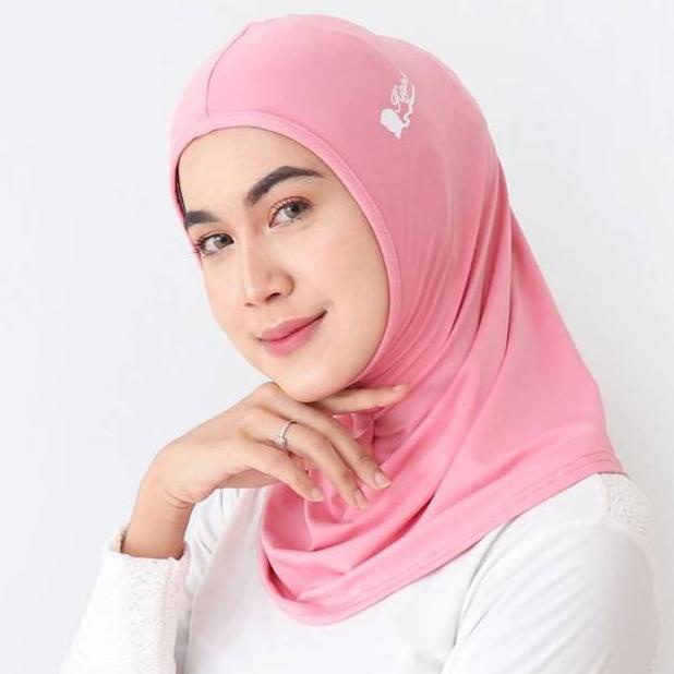 Hijab Sport Olahraga Gym Lari Renang Kerudung Instant