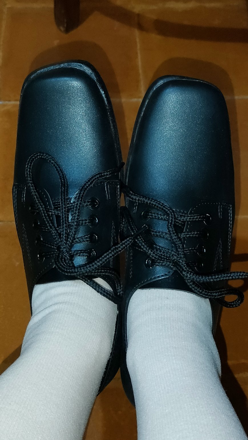 Sepatu Pantofel Wanita Sepatu Pansus Hitam Wanita  Fantofel Cewek Paskibraka