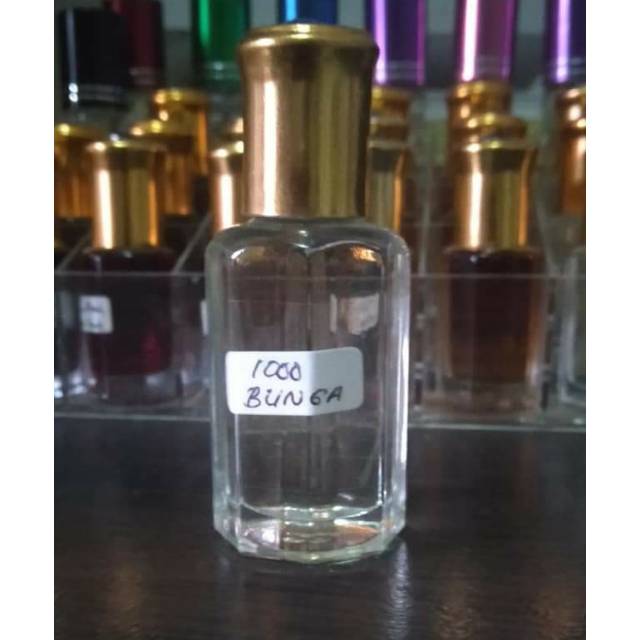 Parfum non alkohol seribu bunga 12ml 1000 bunga minyak non alkohol