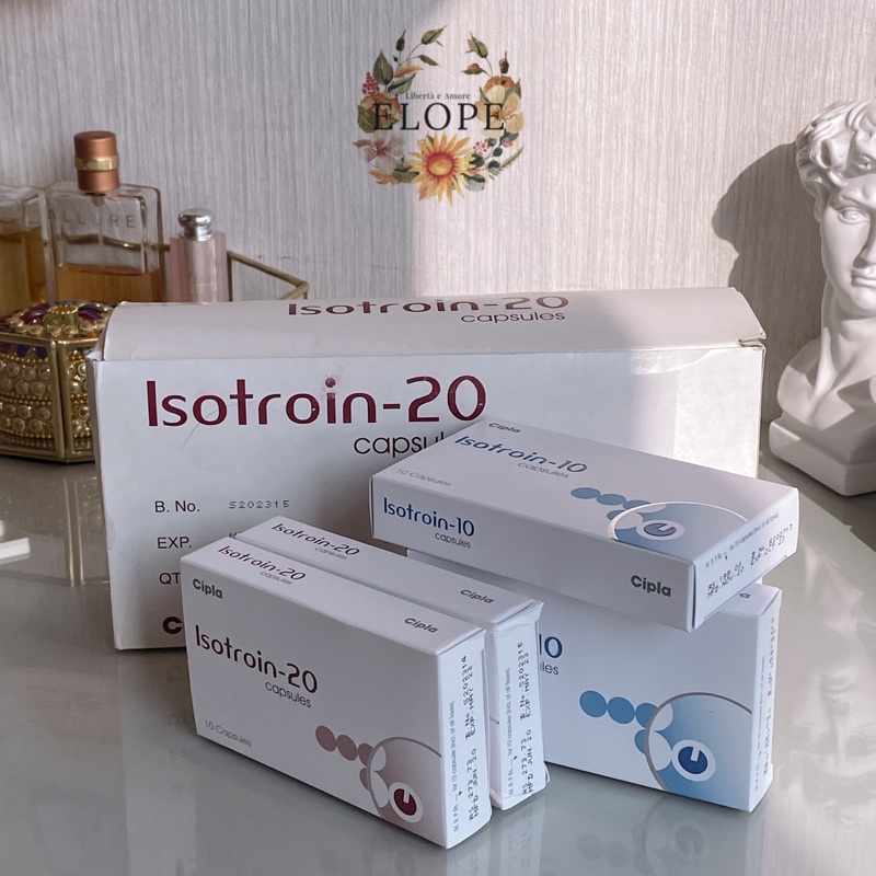 Isotretinoin 10mg (Cipla) / Accutane Obat Jerawat Original