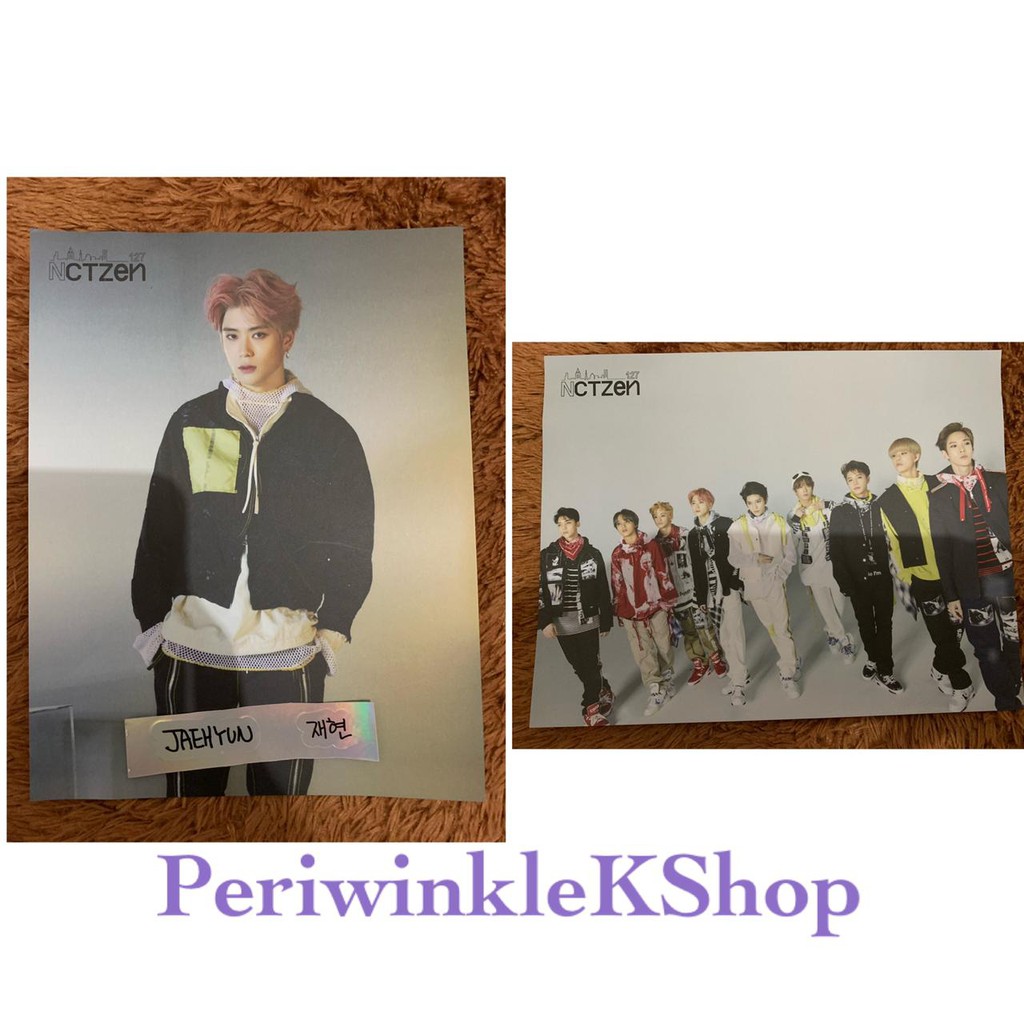 Postcard NCT 127 & Jaehyun Ace Welcome Kit