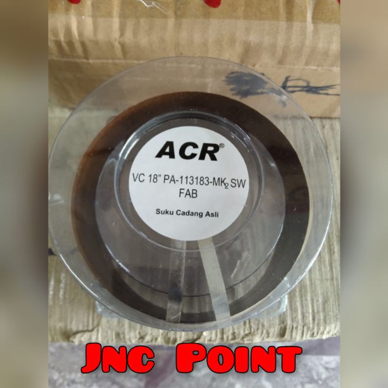 Spul spool speaker ACR 18inch PA-113183 SW Fabulous ORIGINAL