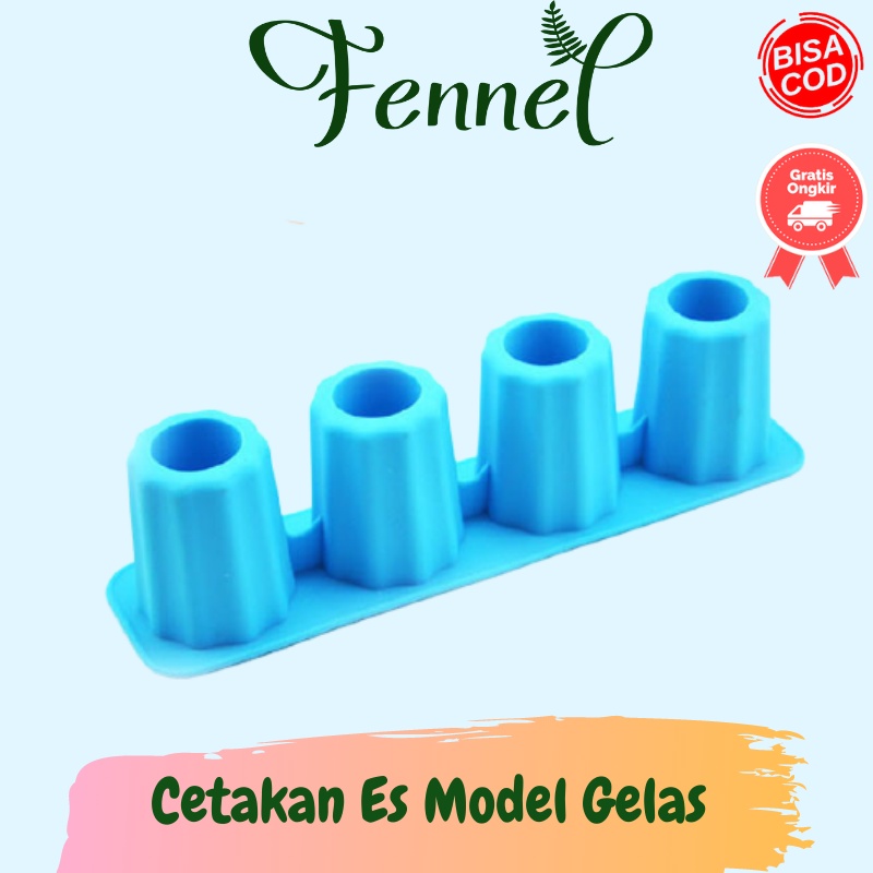 Cetakan Es Batu Model Gelas Mini TM13027