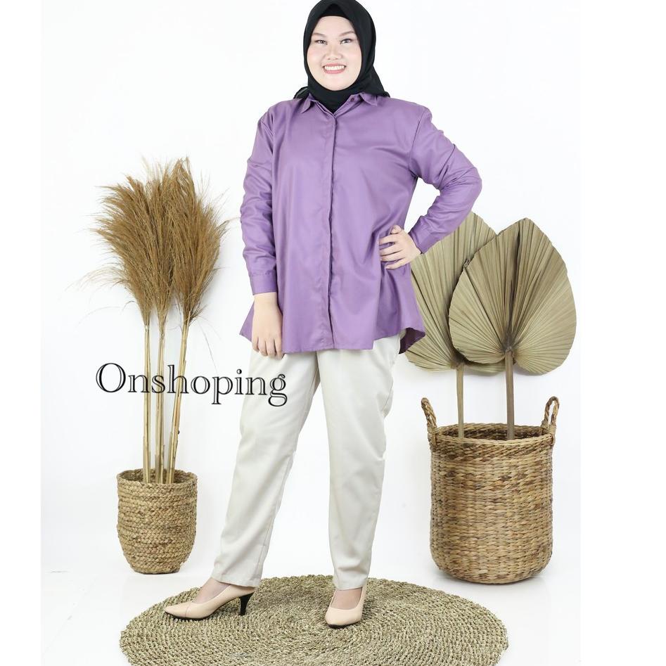 CELANA BAGGY PANTS// CELANA WANITA BIG SIZE 6L & 7L. ▫ Cd31au22ᴼ