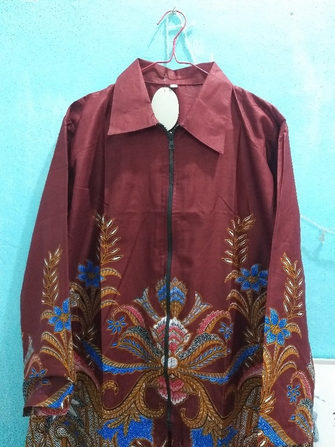 #bayar Di Tempat Terlaris Serut Genes Jelita Tunic Navbor Yelbor Whitbor Creambor Tunik Batik Modern