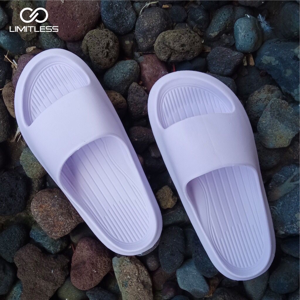 Sandal Wanita Limitless Sendal Cewek Selop Korea EVA Sandal Rumah Wanita Terbaru  Slip On Lucu Empuk