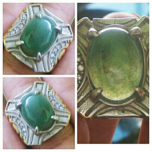 IJO GARUT IJO LUMUT NATURAL GREEN CHALCEDONY NO DYED MULUS MANTUL MURAH BERKWALITAS