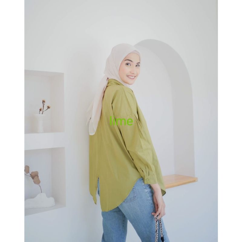 Kemeja Linen Wanita/Nelka Shirt