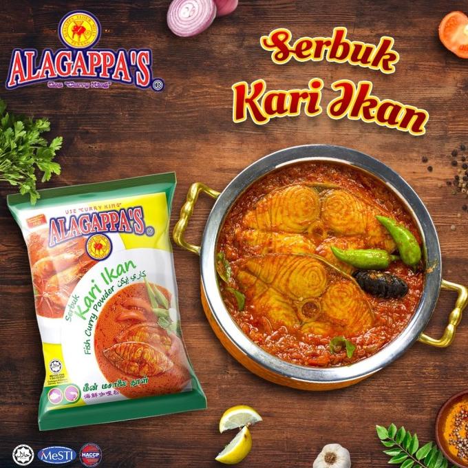 

hanya disini] Bumbu Instan Alagappa'S Serbuk Kari Ikan 250gr / Fish Curry Powder