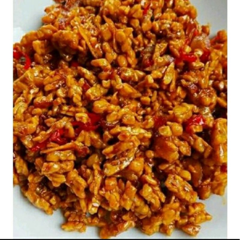 

Kering tempe/orek tempe/tempe balado gurih renyah 100 gram