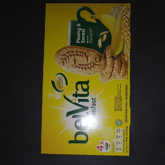 Belvita breakfast pisang dan sereal 80gr sarapan pagi