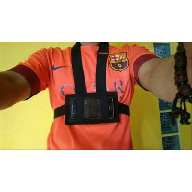 Cast belt phone/pengikat tempat Hp untuk vloger