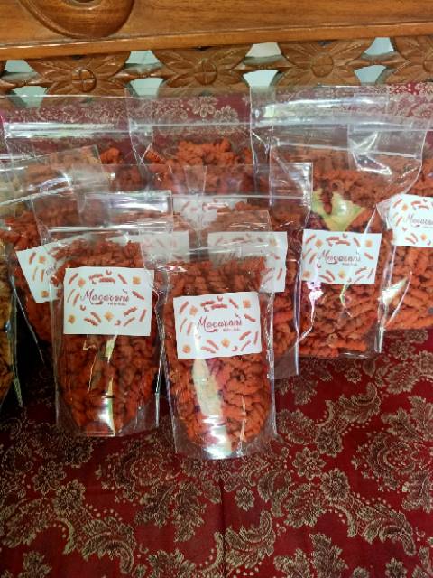 Makaroni Spiral Balado Jagung bakar makroni 100-150gr