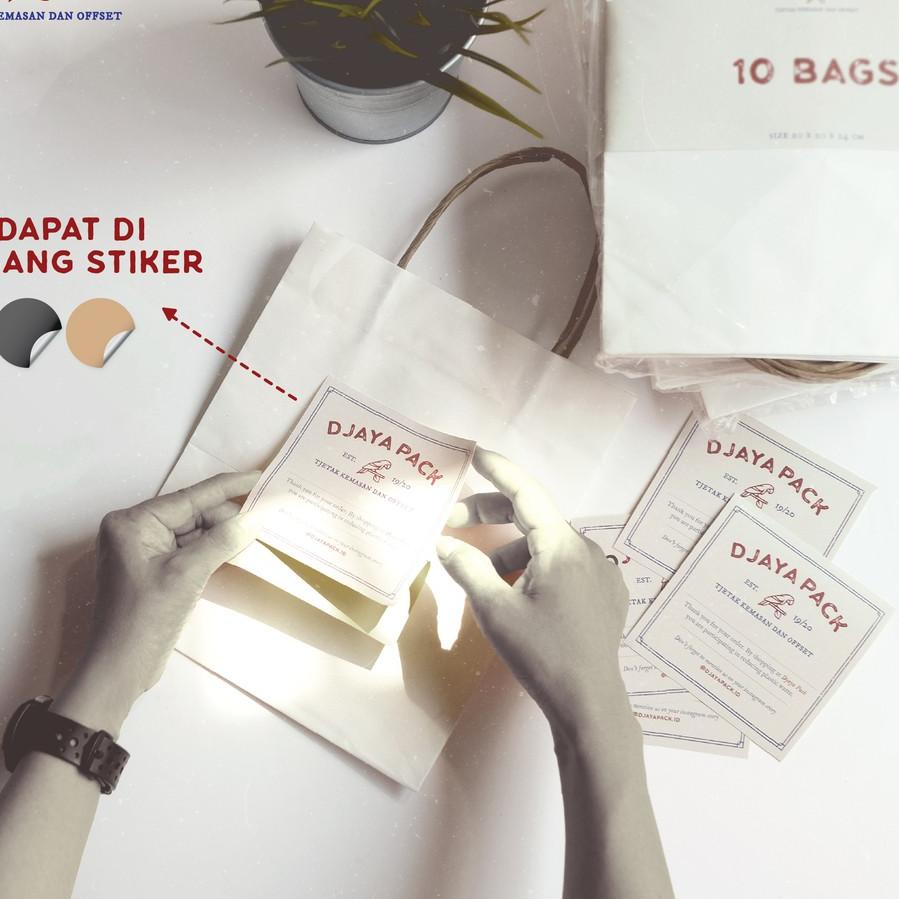 

► Paper bag Polos uk. 20 X 20 x 24 (isi 10 pcs) ➾