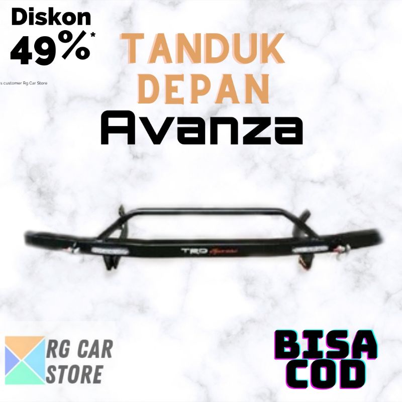 TANDUK DEPAN AVANZA MEREK/BESI PELINDUNG BUMPER DEPAN AVANZA