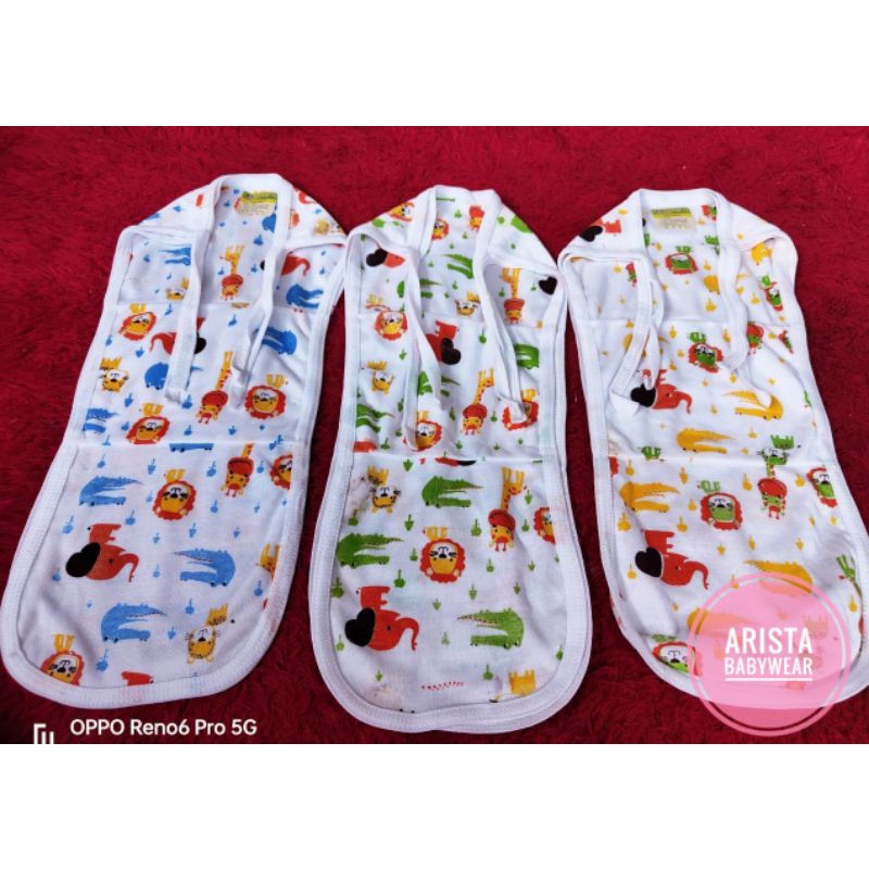 ARISTA BABY - (6PCS) Popok sambung bayi motif animal/dino