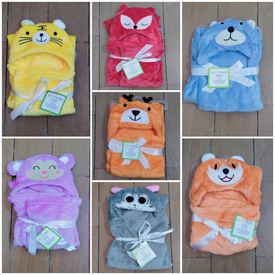 Si Pesek Selimut Anak Bayi Topi Cowok Cewek Karakter