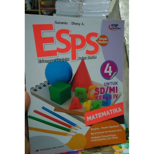 Erlangga esps matematika kelas 4 SD ktsp
